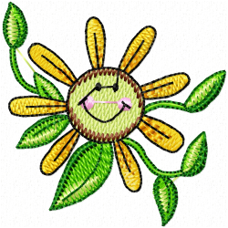 Flowers And Tree Embroidery Design 3 Flowers And Tree Embroidery Design 3